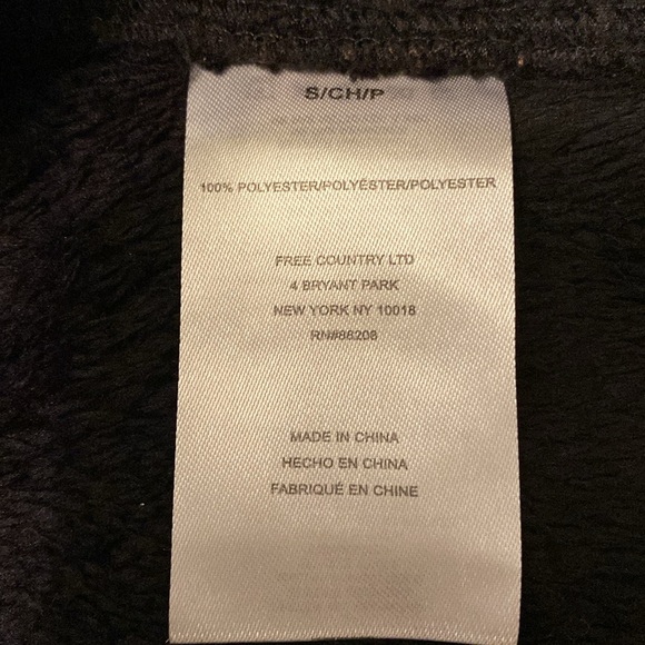 Free Country Venture Butter Pile Fleece Pullover Size Small - Picture 9 of 11